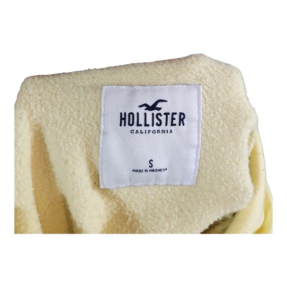 Hollister Cropped Yosemite Valley California Hooded Sweatshirt Women's S - Picture 6 of 6